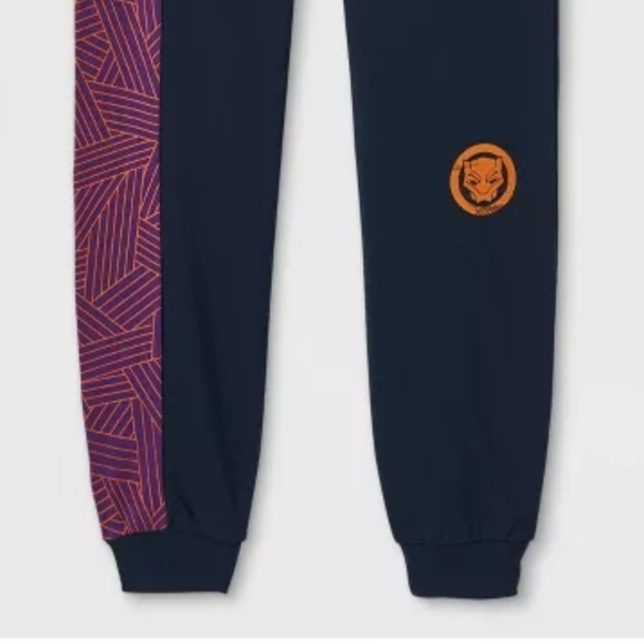 Men's Black Panther 2 Wakanda Forever Jogger Pants - Disney Store - Picture 4 of 5